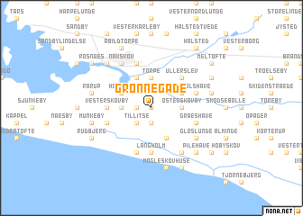 map of Grønnegade