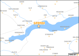 map of Gronov