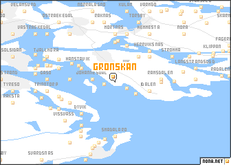 map of Grönskan