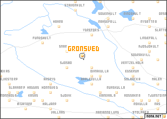 map of Grönsved