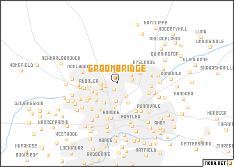 map of Groombridge