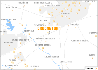 map of Groometown