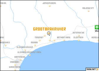 map of Groot-Brakrivier