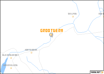 map of Grootderm