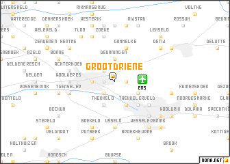 map of Groot Driene