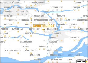 map of Groote Lindt