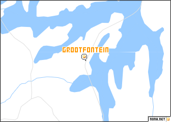 map of Grootfontein