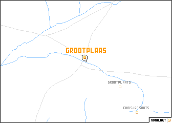 map of Grootplaas