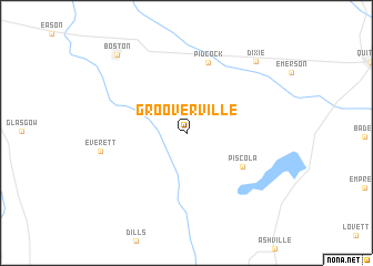 map of Grooverville