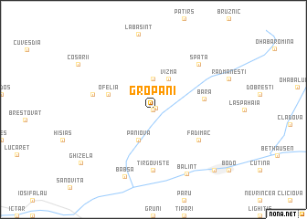 map of Gropani