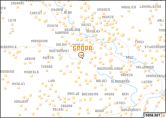 map of Gropa