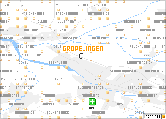 map of Gröpelingen
