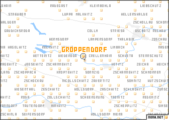 map of Gröppendorf