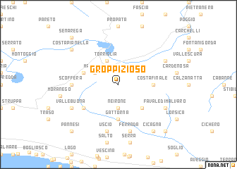 map of Groppizioso