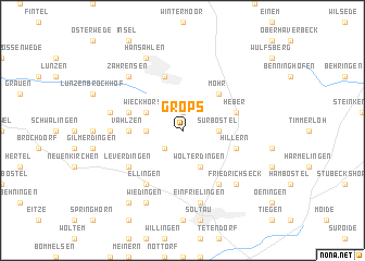 map of Gröps