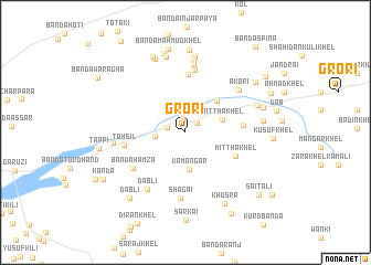 map of Grori