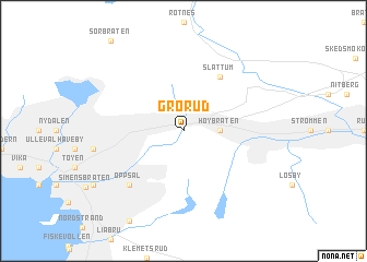 map of Grorud