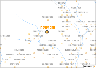 map of Grosani