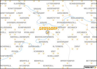 map of Grösdorf