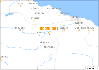 map of Grosmont