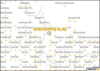 map of Großarmschlag