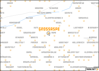 map of Groß Aspe