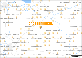 map of Groß Bawinkel