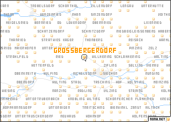 map of Großbergerdorf