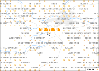 map of Großberg