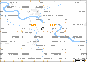 map of Groß Beuster