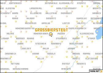 map of Großbierstedt