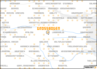 map of Großboden