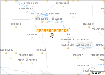 map of Groß Börnecke