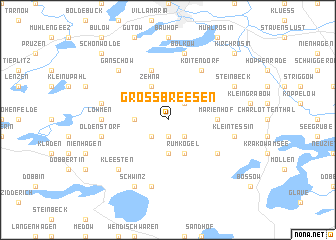 map of Groß Breesen