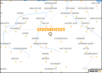 map of Groß Briesen