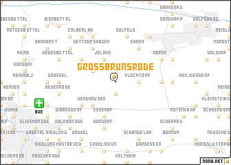 map of Groß Brunsrode