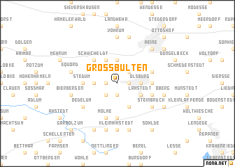 map of Groß Bülten