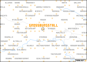 map of Grossburgstall