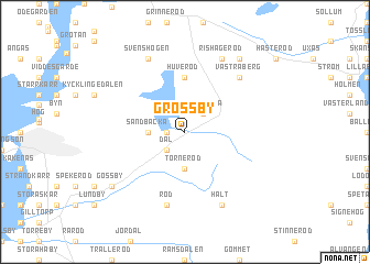 map of Grössby