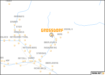 map of Großdorf
