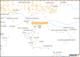 map of Großdorf