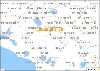 map of Groß Dratow