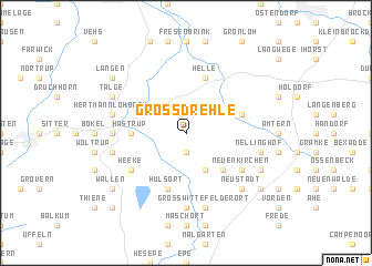 map of Groß Drehle