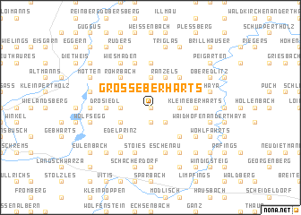 map of Grosseberharts