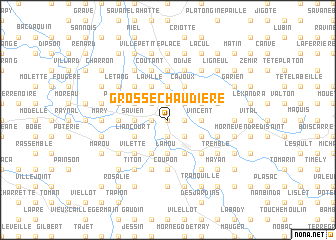 map of Grosse Chaudière