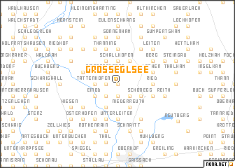 map of Großeglsee