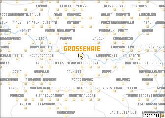 map of Grosse Haie