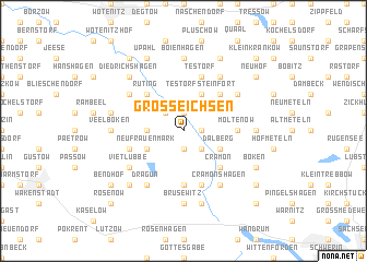 map of Großeichsen