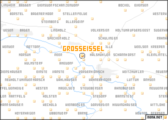 map of Groß Eissel