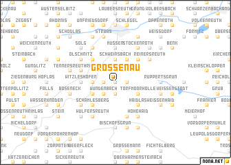 map of Grossenau